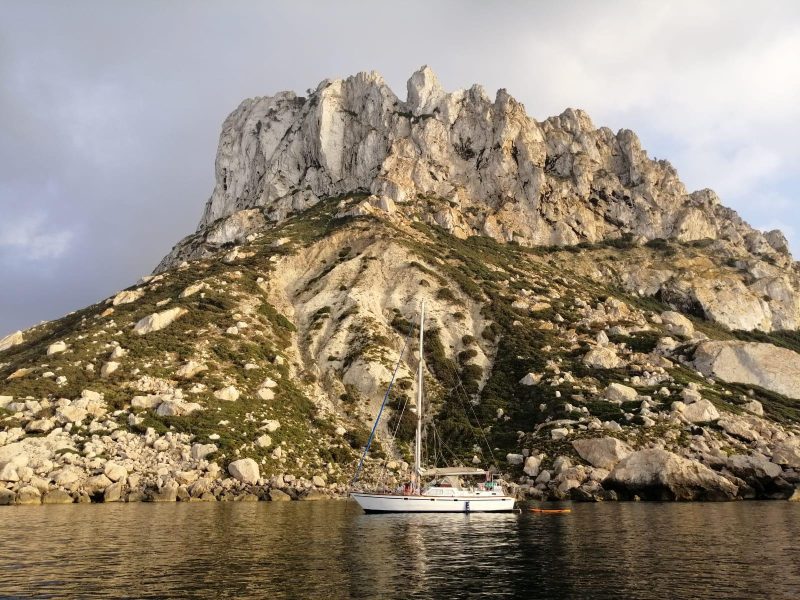 classic sailing boat mc Arthur 45, hanuman