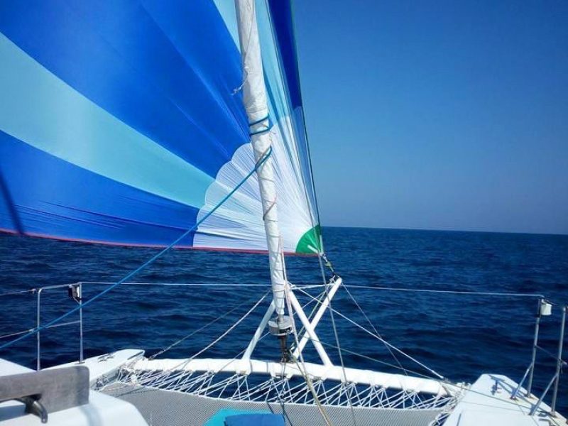 Catamaran Maui (Petrachi 32) Deck